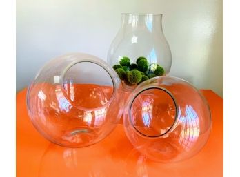 Glass Vessel Trio