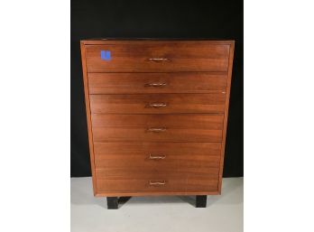 Incredible GEORGE NELSON For HERMAN MILLER Tall Chest - ESTATE FRESH - (2 Of 2)  - GREAT PIECE !