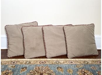 Set Of Four Throw Pillows