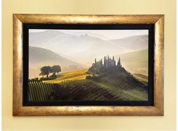 A Large Canvas Print Of The Tuscan Countryside