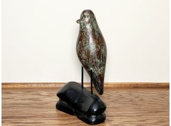 Cast Sea Bird Figurine