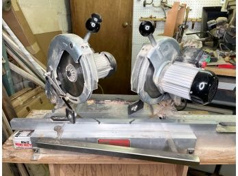 A Pistorius Double-headed Miter Saw