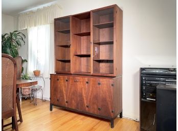 A Mid Century Modern Rosewood China Cabinet