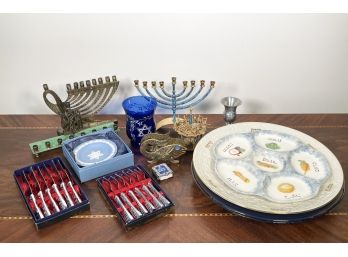 Judaica - And Yes, That Is A Wedgwood Star Of David Plate!