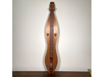 A Vintage Handmade Rosewood Dulcimer