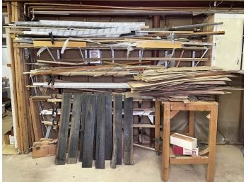 Basement Bonanza - Ebony, Veneer, And Framing Molding Galore