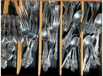 Assortment Of Vintage Silverplate