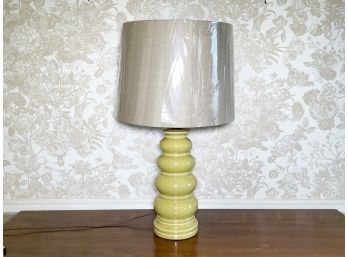 A Vintage Modern Ceramic Lamp