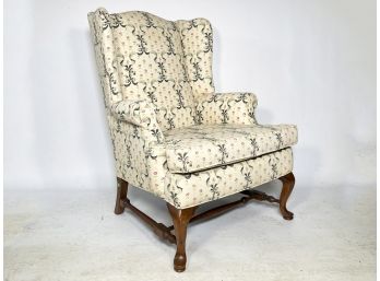 A Traditional Wing Back Chair