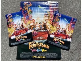 A Series Of 'Flinstones Viva Rock Vegas' Signed Movie Posters