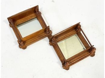 A Stick And Ball Style Mirrored Curio Shelf