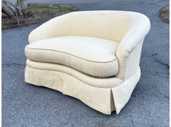 An Upholstered Causeuse