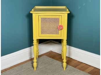 Fun Yellow Painted Nightstand