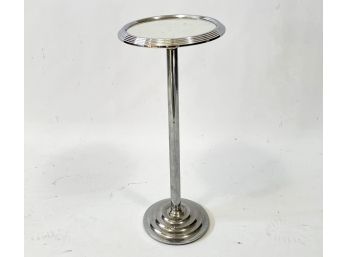 An Art Deco Chrome Cocktail Table Or Plant Stand