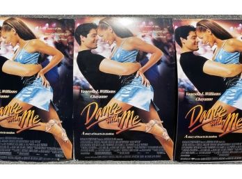 A Series Of 3 'Dance With Me' Movie Posters