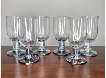 A Set Of 6 Water Glasses