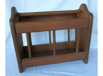 Simple Pine Magazine Rack