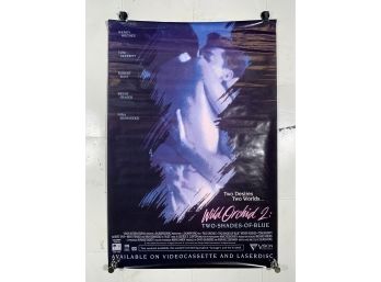 Vintage Rolled One Sheet Movie Store Poster Wild Orchid 2