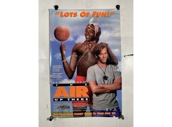 Vintage Rolled One Sheet Movie Store Poster The Air Up There