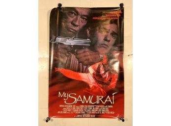 Vintage Rolled One Sheet Movie Store Poster My Samurai 1992