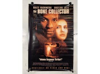 Vintage Rolled One Sheet Movie Store Poster The Bone Collector