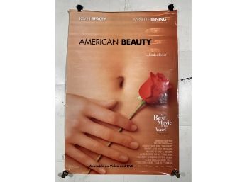 Vintage Rolled One Sheet Movie Store Poster American Beauty 1999