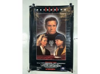 Vintage Rolled One Sheet Movie Store Poster Dead Reckoning 1989