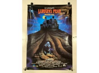 Vintage Rolled One Sheet Movie Store Poster Lurking Fear  1994