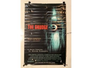 Vintage Rolled One Sheet Movie Store Poster The Grudge