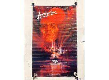 Vintage Rolled One Sheet Movie Store Poster Apocalypse Now