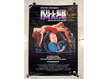 Vintage Rolled One Sheet Movie Store Poster Killer Image 1992