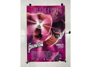 Vintage Rolled One Sheet Movie Store Poster The Phantom