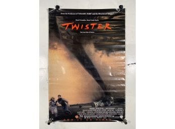 Vintage Rolled One Sheet Movie Store Poster Twister