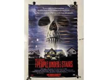 Vintage Rolled One Sheet Movie Store Poster The People Under The Stairs