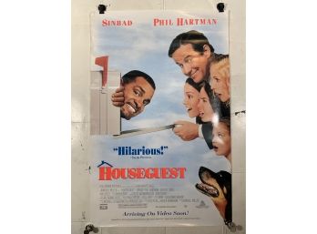 Vintage Rolled One Sheet Movie Store Poster Houseguest