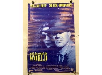 Vintage Rolled One Sheet Movie Store Poster Until The End Of The World