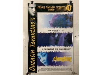 Vintage Rolled One Sheet Movie Store Poster Tarantino Presents Chung King Express