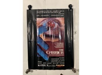 Vintage Rolled One Sheet Movie Store Poster The Carrier