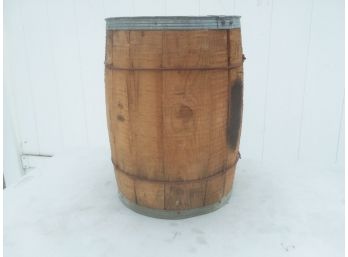 30 Gallon Wooden Barrel