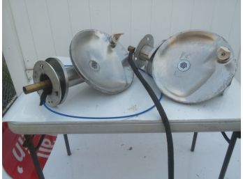 Pair Of Elkay Stainless Drinking Fountains