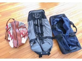 Group Of Duffle Bags - L.L. Bean- Club Glove Cordura- Ruger Firearms Baja Style Bag