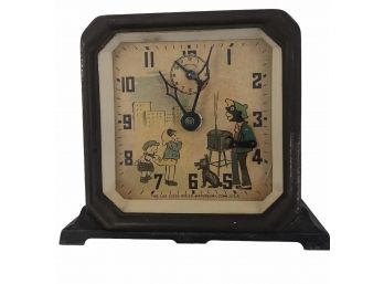 1920s Black Americana Antique Alarm Clock