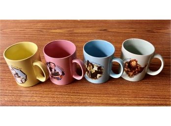 Collectible Set Of Wizard Of Oz Coffee Mugs