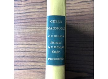 Collectible Vintage 'Green Mansions' Hardcover Book