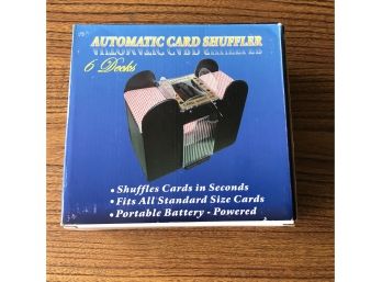 New And Unused 6-Deck  Automatic Card Shuffler