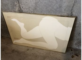 Vintage Milton Glaser Big Nudes Lithograph