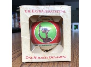 Vintage ET Ornament In Original Box