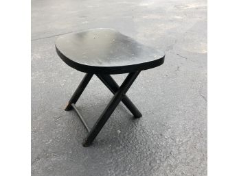 Vintage Mid Century NEVCO Wooden Fold And Carry Stool