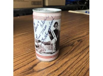 Signed Beer Can By Miss Frothingslosh
