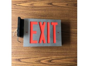 Commercial Wall Mounted Exit Sign